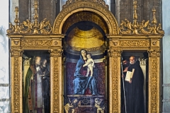 Frari (Venice) - Sacristy - triptych by Giovanni Bellini