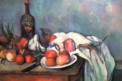 Paul Cézanne: Stilleben mit Zwiebeln