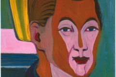 Ernst Ludwig Kirchner: Kopf des Malers