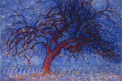 Piet Mondrian: Abend (roter Baum)